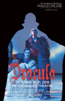 International Ballet Theatre, Dracula 2018 poster design